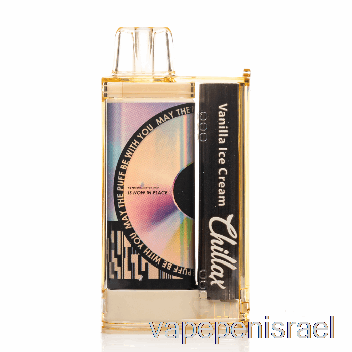 חד פעמי Vape Israel Chillax 15000 גלידת וניל חד פעמית